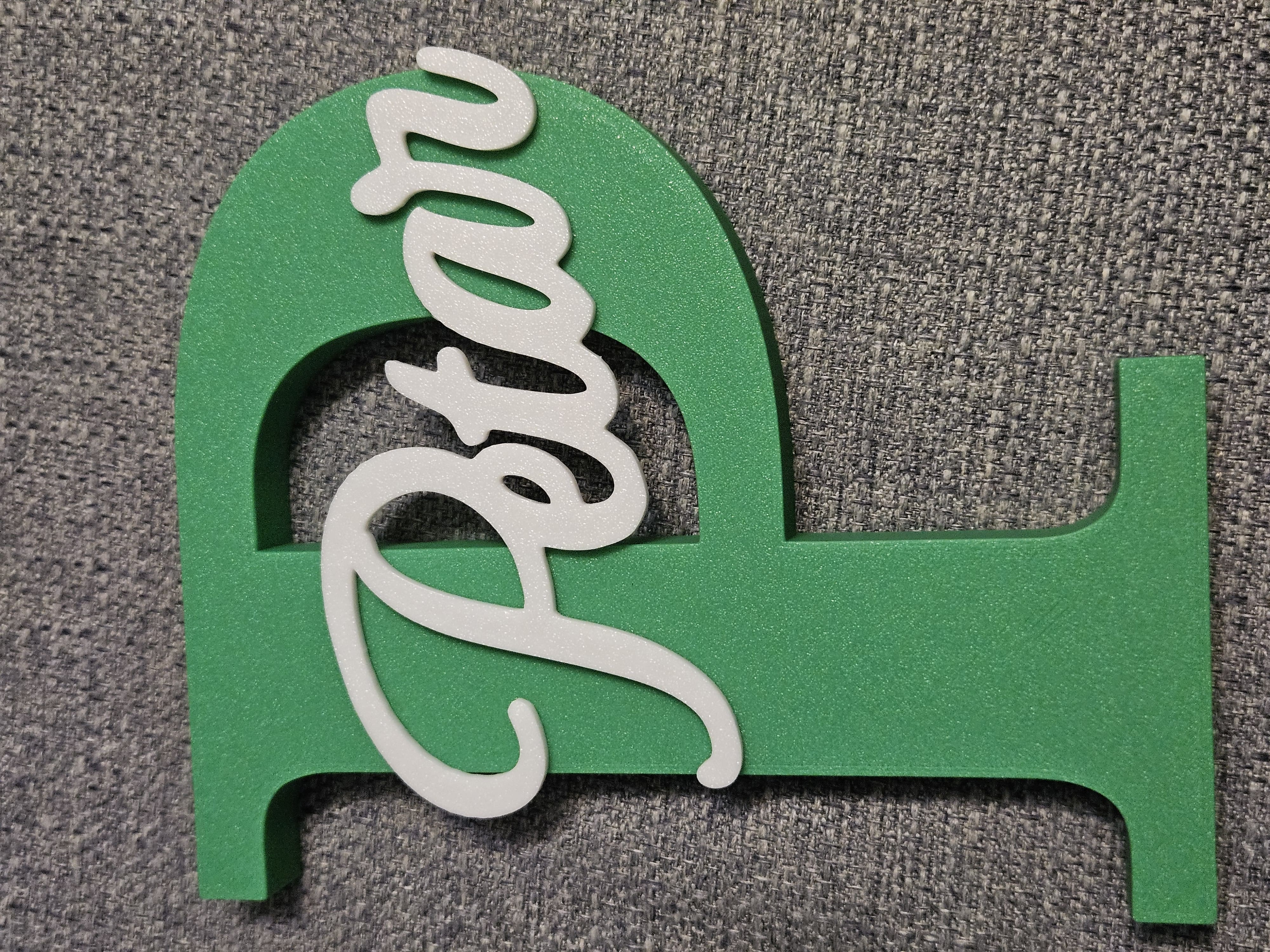 3D print inicijala